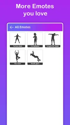FFEmotes & Dance android App screenshot 1